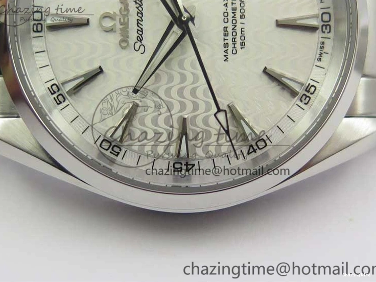 0407 Soft Aqua Terra 150M SS VSF 1:1 Best Edition White Wave Textured Dial on SS Bracelet A8500 Super Clone (2 Straps) 7916